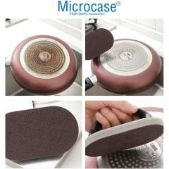 Microcase  Saplı Bulaşık Tencere  Ovma Süngeri Dayanıklı ve Zımpara Süngerli Mutfak Pedi-AL4564