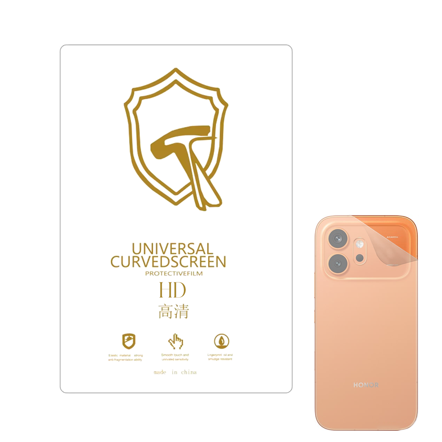 Microcase Honor 600 ile Uyumlu Full Tpu Nano Arka Ekran Koruma Filmi - EKM102
