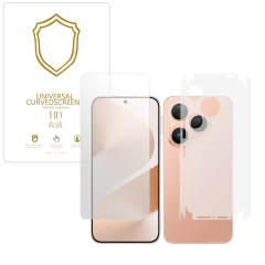 Microcase Huawei Pura 80 ile Uyumlu Full Tpu Ön Arka ve Yan 360 Nano Koruma- EKM116