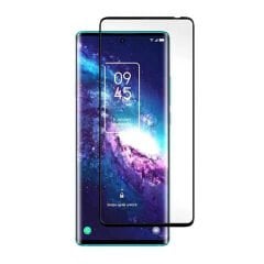 Microcase TCL 20 5G - 20S - 20L - 20L Plus Tam Kaplayan Çerçeveli Tempered Ekran Koruyucu - Siyah