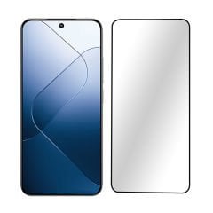 Microcase Xiaomi 14 Global Tam Kaplayan Çerçeveli Tempered Ekran Koruyucu - AL3276