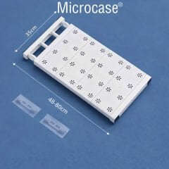 Microcase Uzunluk Ayarlamalı Dolap içi Raf 35X48-80 CM AL5705