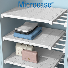 Microcase Uzunluk Ayarlamalı Dolap içi Raf 35X48-80 CM AL5705 2 ADET AL5705
