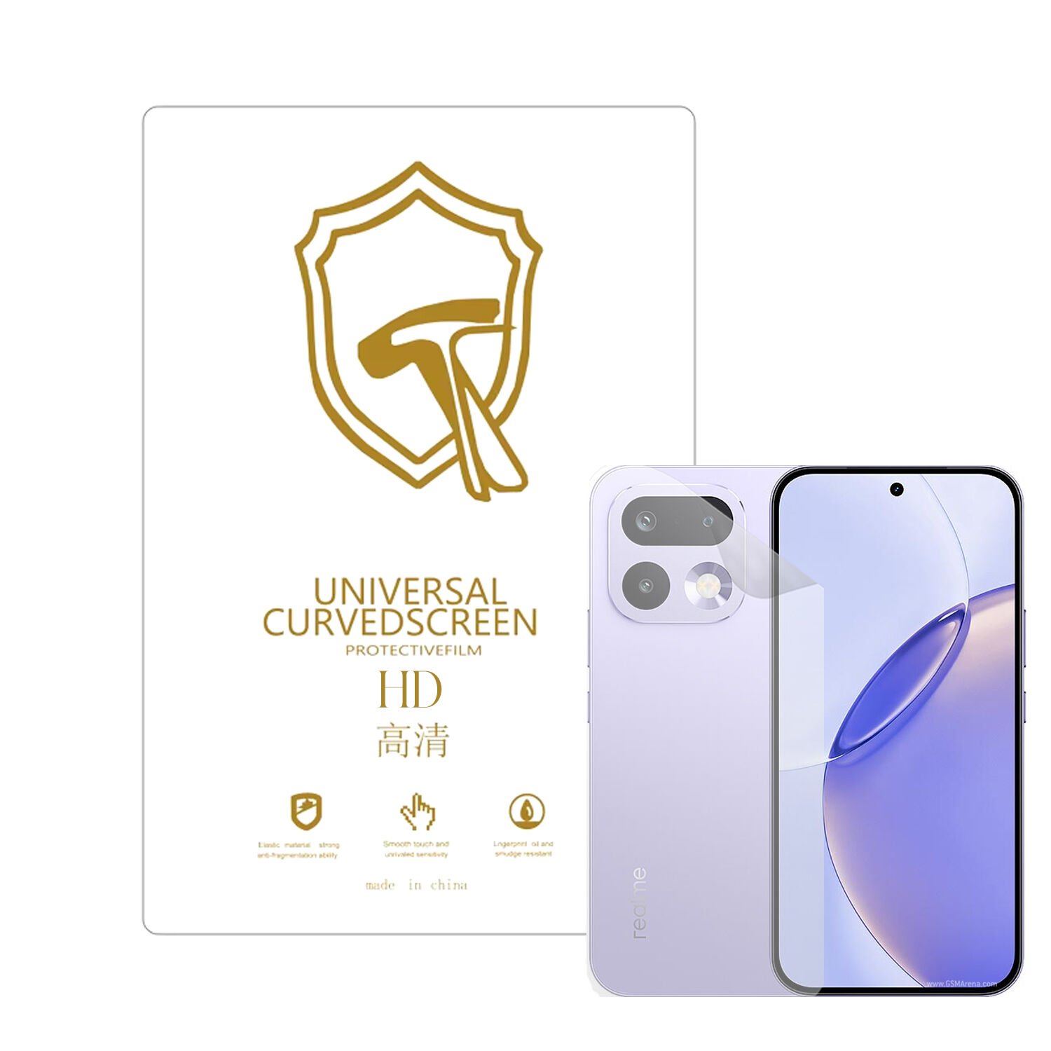 Microcase Realme 16 Pro ile Uyumlu Full Tpu Nano Arka Ekran Koruma Filmi - EKM102