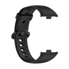 Microcase Xiaomi Redmi Watch 4/Mi Band 8 Pro/Mi Band 9 Pro ile Uyumlu Delikli Tokalı Silikon Kordon Kayış - KY6541