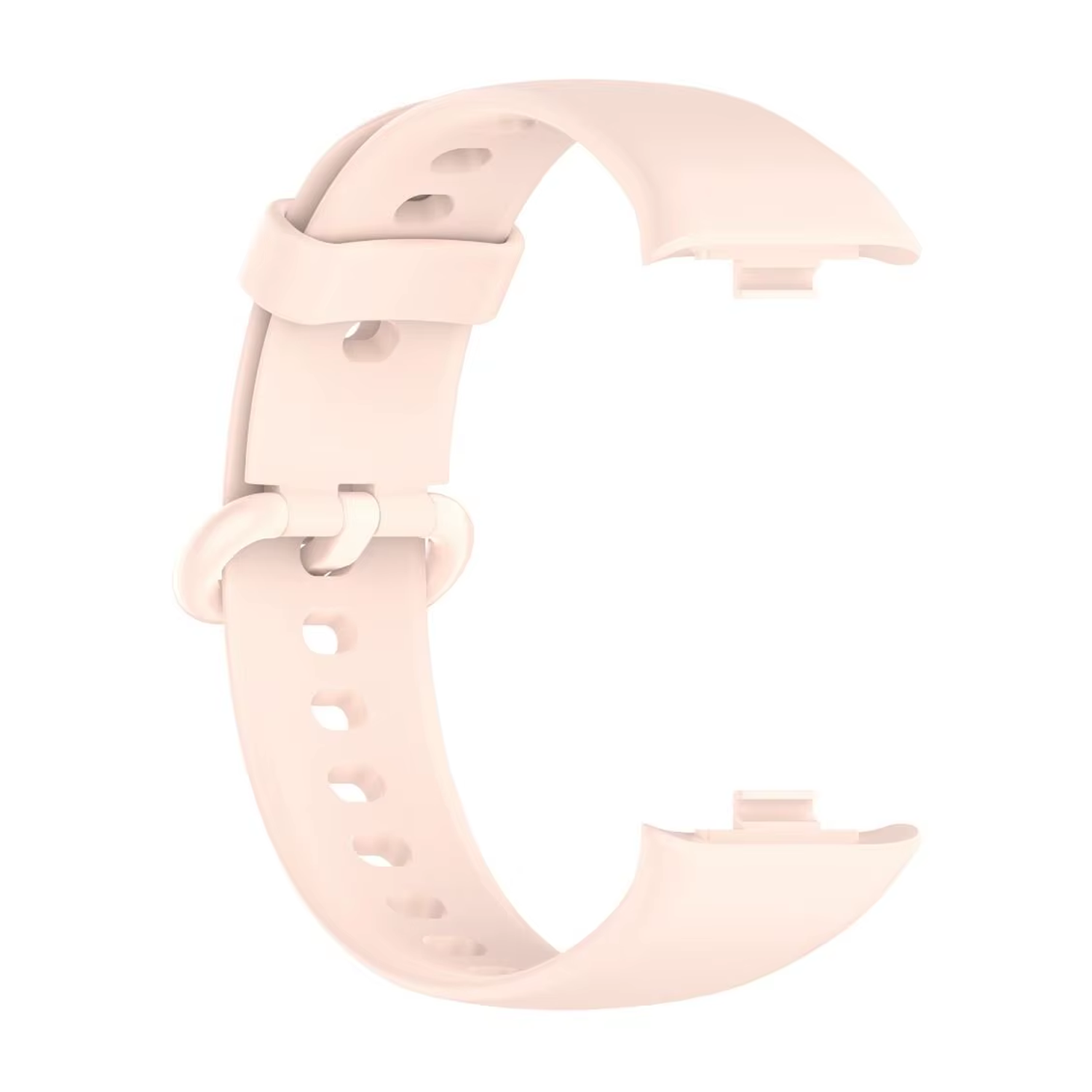 Microcase Xiaomi Redmi Watch 4/Mi Band 8 Pro/Mi Band 9 Pro ile Uyumlu Delikli Tokalı Silikon Kordon Kayış - KY6541