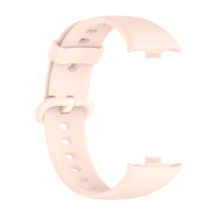 Microcase Xiaomi Redmi Watch 4/Mi Band 8 Pro/Mi Band 9 Pro ile Uyumlu Delikli Tokalı Silikon Kordon Kayış - KY6541