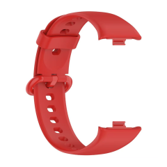 Microcase Xiaomi Redmi Watch 4/Mi Band 8 Pro/Mi Band 9 Pro ile Uyumlu Delikli Tokalı Silikon Kordon Kayış - KY6541