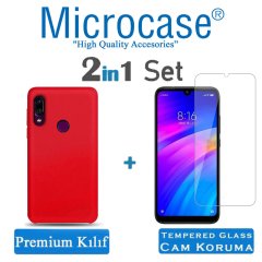 Xiaomi Redmi 7 Premium Matte Silikon Kılıf + CAM (SEÇİN)
