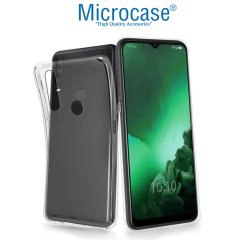 Microcase Alcatel 3x 2019 İnce 0.2 mm Soft Silikon Kılıf - Şeffaf