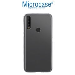 Microcase Alcatel 3x 2019 İnce 0.2 mm Soft Silikon Kılıf - Şeffaf