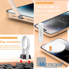 Microcase 20in1 Çok Fonksiyonlu Elektronik Eşya Temizleme ve Fırça Seti - AL5249