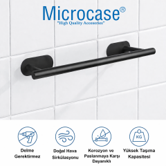 Microcase Kendinden Yapışkanlı Paslanmaz Çelik Havlu Askılığı AL5717