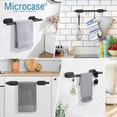 Microcase Kendinden Yapışkanlı Paslanmaz Çelik Havlu Askılığı AL5717