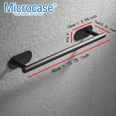Microcase Kendinden Yapışkanlı Paslanmaz Çelik Havlu Askılığı AL5717