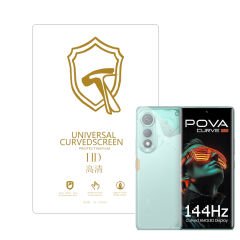 Microcase Tecno Pova Curve 5G ile Uyumlu Full Tpu Nano Arka Ekran Koruma Filmi - EKM102