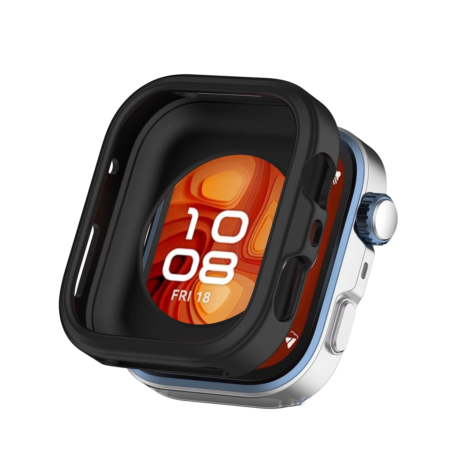 Microcase Huawei Fit 4/Fit 4 Pro için Sert Silikon Rubber Kılıf-AL3173