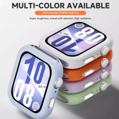 Microcase Huawei Fit 4 için Sert Silikon Rubber Kılıf-AL3173