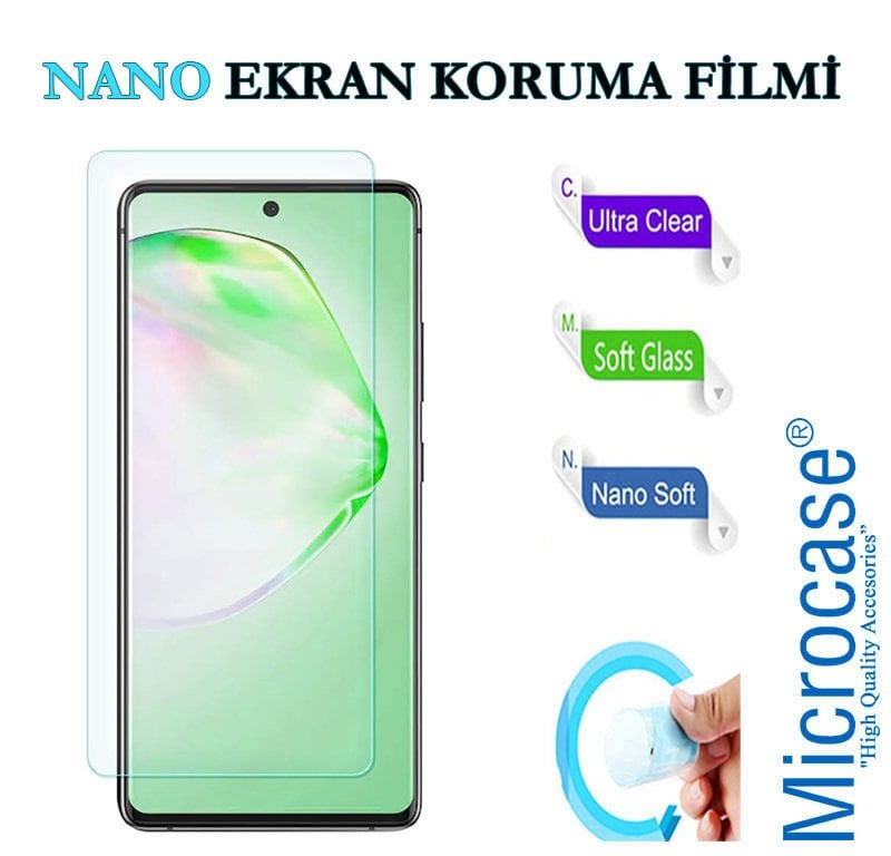 Microcase Samsung Galaxy A91 Nano Esnek Ekran Koruma Filmi