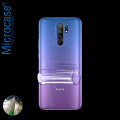Microcase Xiaomi Redmi 9 Full Arka Kaplama TPU Soft Koruma Filmi