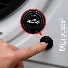 Microcase Araba Kapı Ses Ve Gürültü Önleyici Conta Kaput Bagaj Darbe Emici Izolasyon Pedi 10 Adet AL5413