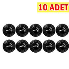 Microcase Araba Kapı Ses Ve Gürültü Önleyici Conta Kaput Bagaj Darbe Emici Izolasyon Pedi 10 Adet AL5413