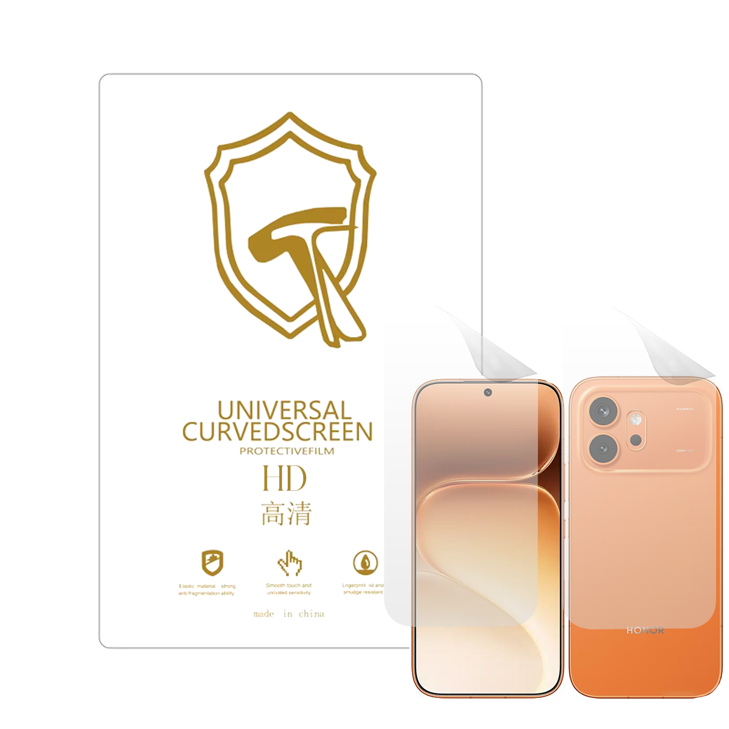 Microcase HONOR 600 ile Uyumlu Full Tpu Ön Arka Nano Koruma- EKM103