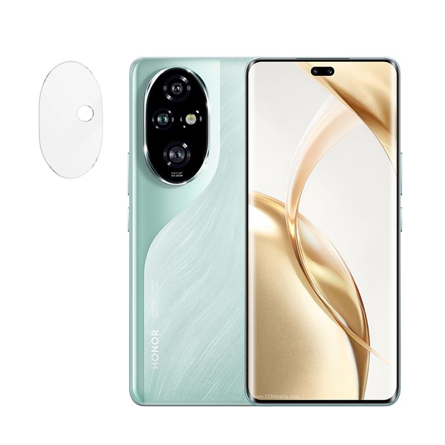 Microcase Honor 200 Pro Kamera Camı Lens Koruyucu Nano Esnek Film-AL3400