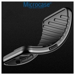 Microcase Samsung Galaxy S22 Plus 5G Thunder Serisi Darbeye Dayanıklı Silikon Kılıf - Siyah