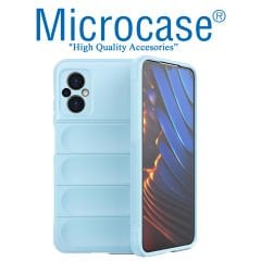 Microcase Xiaomi Poco M5 Miami Serisi Darbeye Dayanıklı Silikon Kılıf - AL3420