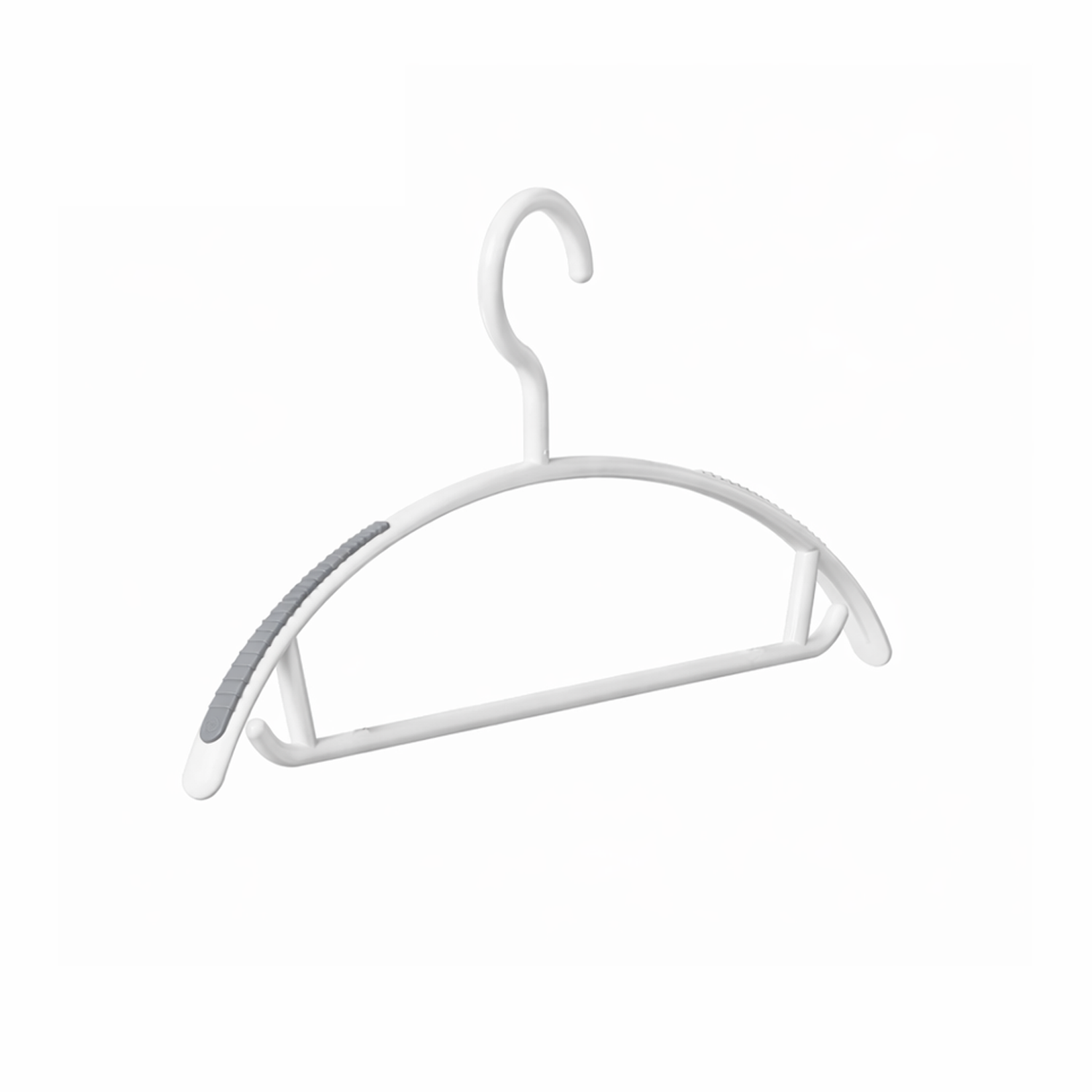 Microcase Plastik Kaliteli Kaydırmaz Pad'li Elbise Askılığı 1 ADET AL5710