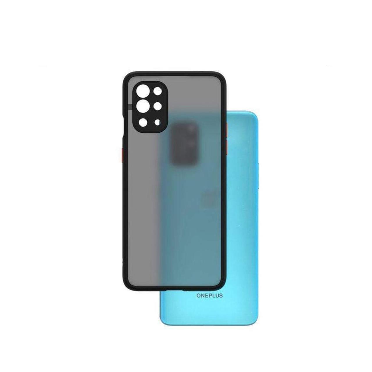 Microcase OnePlus 8T London Serisi Sert Kılıf - Buzlu Siyah