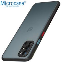 Microcase OnePlus 8T London Serisi Sert Kılıf - Buzlu Siyah