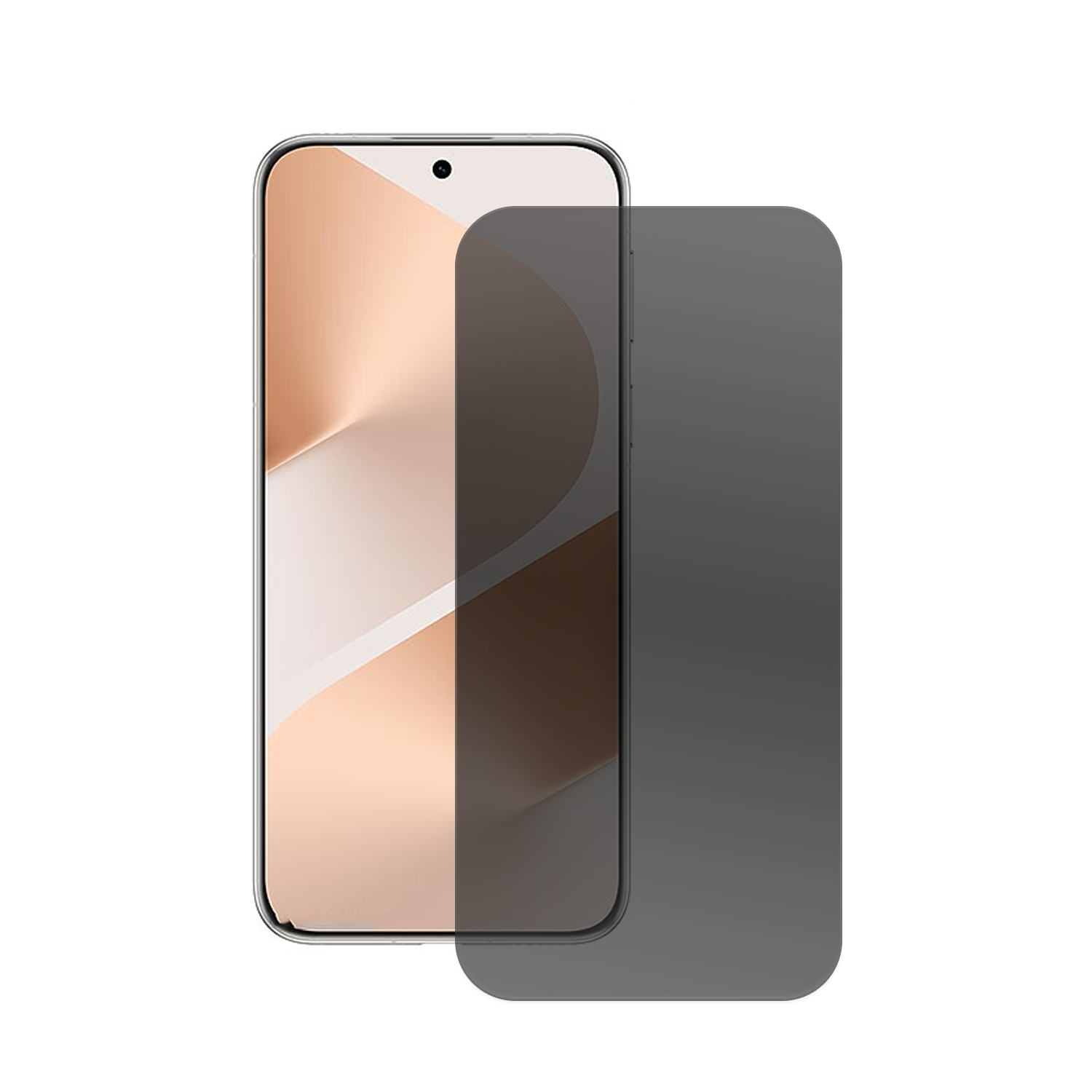 Microcase Huawei 80 Pro/Pura 80 Pro Plus Privacy Gizlilik Filtreli Tam Kaplayan Tempered Cam-AL3125