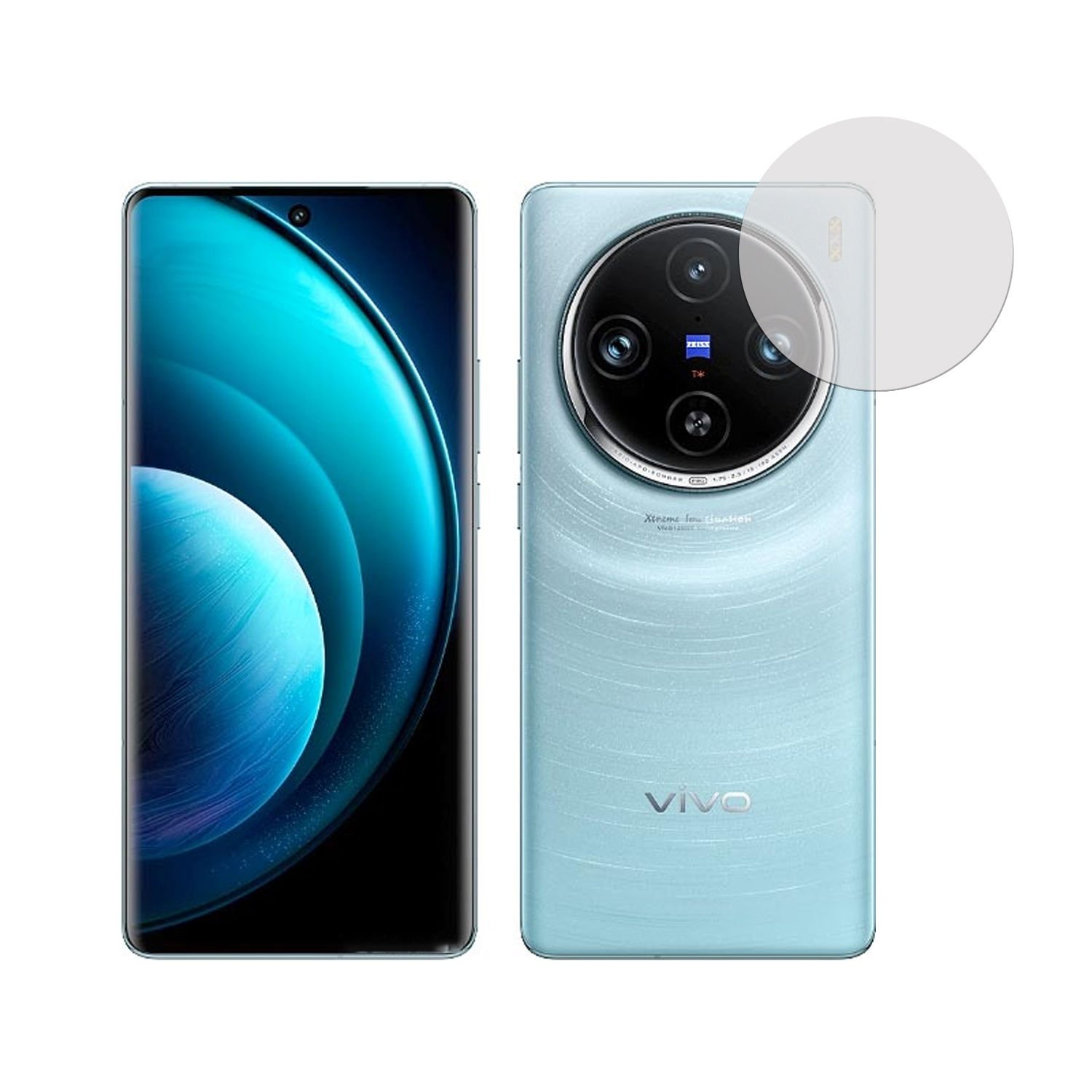 Microcase Vivo x100 Pro Kamera Camı Lens Koruyucu Nano Esnek Film-AL3400