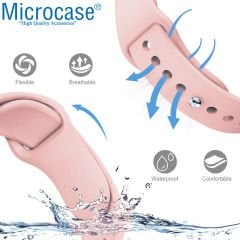 Microcase Realme Watch S için Silikon Kordon Kayış - KY10