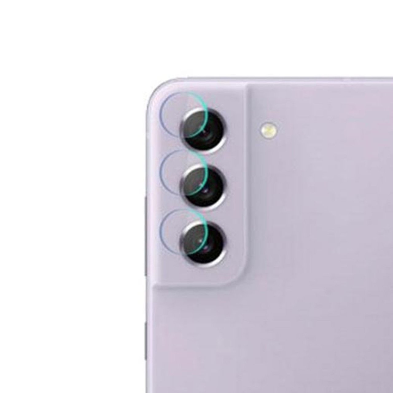 Microcase Samsung Galaxy S21 FE 5G Kamera Camı Lens Koruyucu Nano Esnek Film
