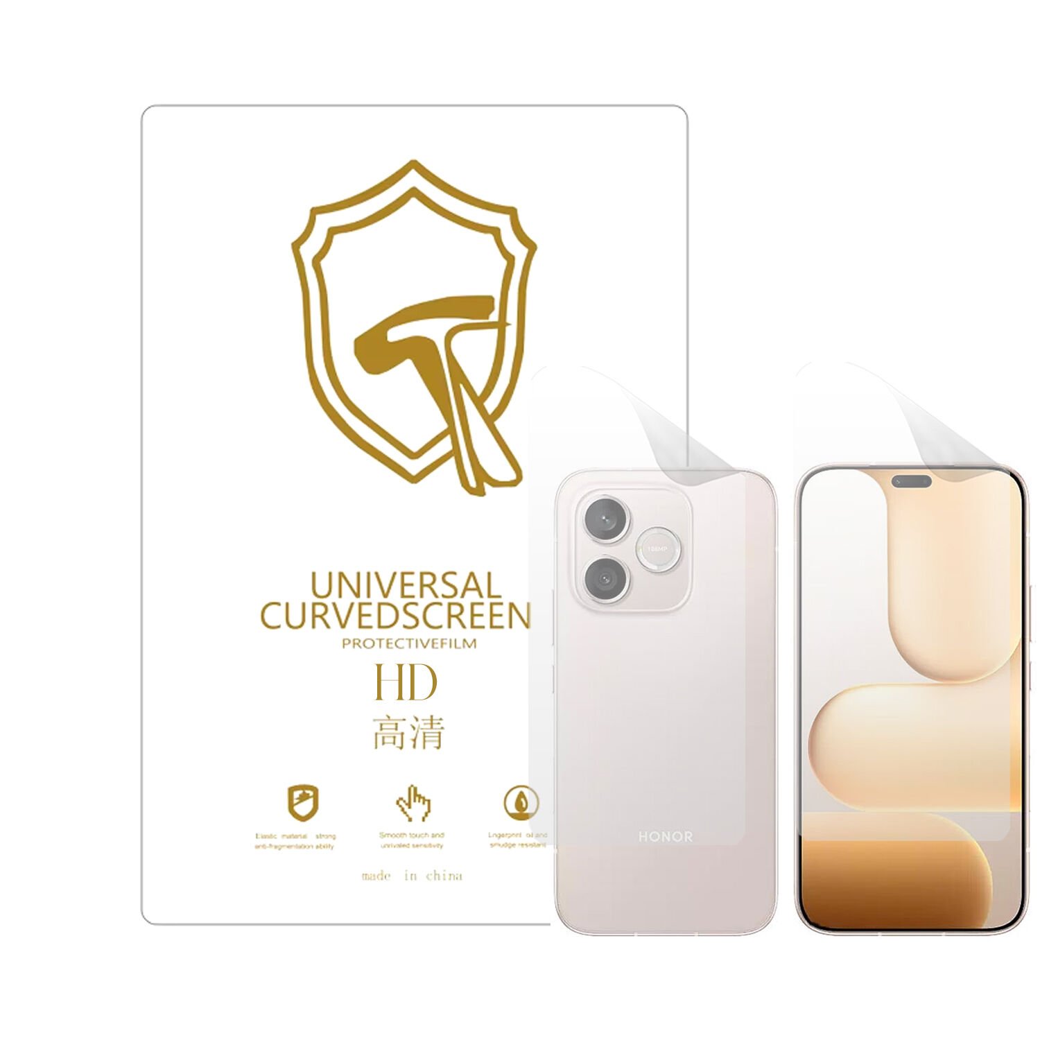 Microcase HONOR 600 Lite ile Uyumlu Full Tpu Ön Arka Nano Koruma- EKM103