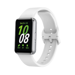 Microcase Samsung Galaxy Fit 3 ile Uyumlu Delikli Silikon Kordon Kayış - KY6543