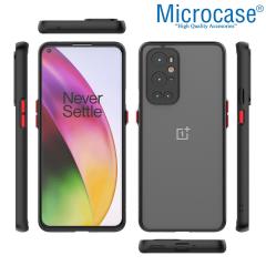 Microcase OnePlus 9 Pro London Serisi Sert Kılıf - Buzlu Siyah