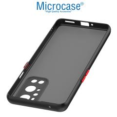 Microcase OnePlus 9 Pro London Serisi Sert Kılıf - Buzlu Siyah