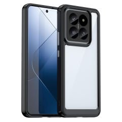 Microcase Xiaomi 14 Global  Shield Serisi Darbeye Dayanıklı Yarı Esnek Plastik Tpu Kılıf - AL8100