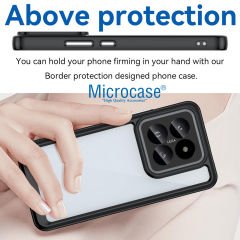 Microcase Xiaomi 14 Global  Shield Serisi Darbeye Dayanıklı Yarı Esnek Plastik Tpu Kılıf - AL8100