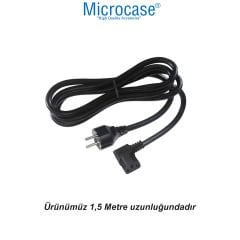 Microcase L Tip 90 Derece 1.5 Metre PSU Güç Power Kablosu AL4420