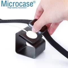 Microcase Apple Watch Series 10 42mm / 46 mm için Alüminyum Şarj Standı - AL3075