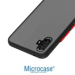 Microcase Xiaomi Redmi K40 Gaming London Serisi Sert Kılıf Buzlu Siyah