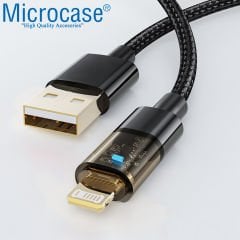 Microcase Smart Chip Akıllı Lightning USB Şarj ve Data Kablosu 1m - AL3197