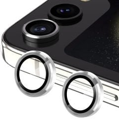 Microcase Samsung Galaxy Z Flip 6/ Z Flip 7 FE Kamera Camı Lens Koruyucu Halka Set - AL8114