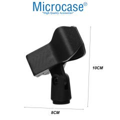 Microcase Universal Mikrofon Tutucu Parça Mikrofon Kelepçesi AL4620