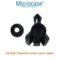 Microcase Universal Mikrofon Tutucu Parça Mikrofon Kelepçesi AL4620